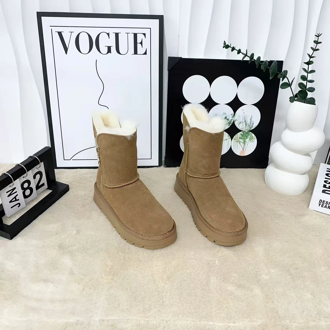 【二哥专属】新款气质百搭潮流女款【大棉】雪地靴A/SLM/S2398