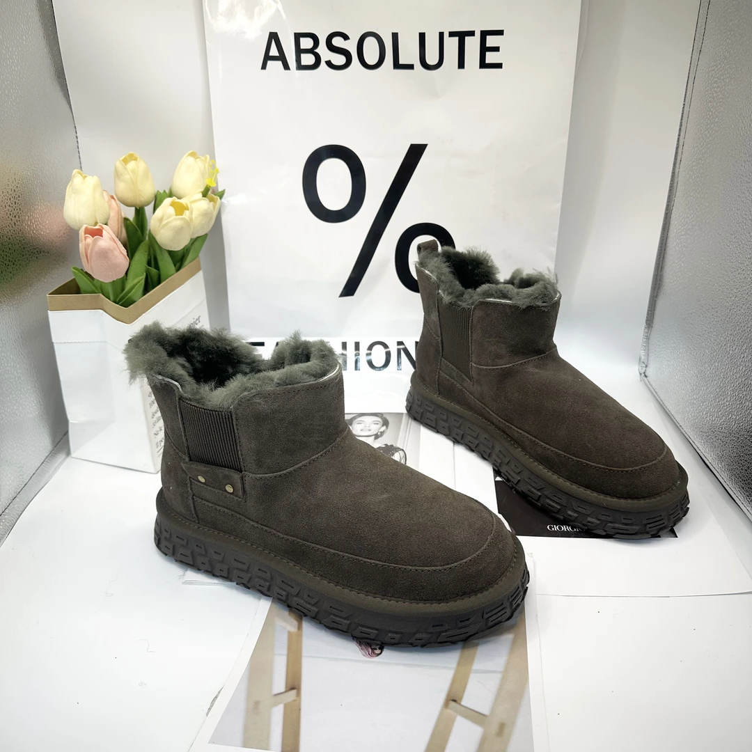 秋冬新款气质休闲百搭男款雪地靴/LD/243