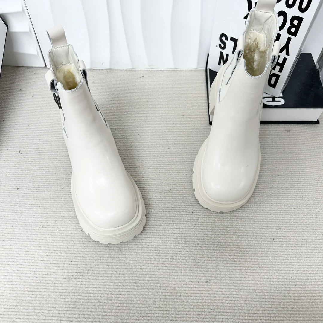 【与然良品】YR500爆款百搭时尚大棉短靴D