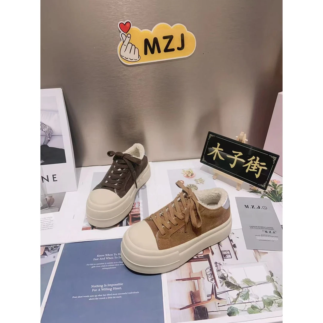 2024新款气质休闲百搭女士{大棉}休闲鞋A/MZJ/57-618