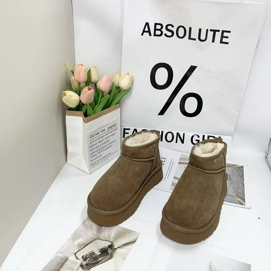 新款气质百搭潮流女款【大棉】雪地靴A/LSLE/7307