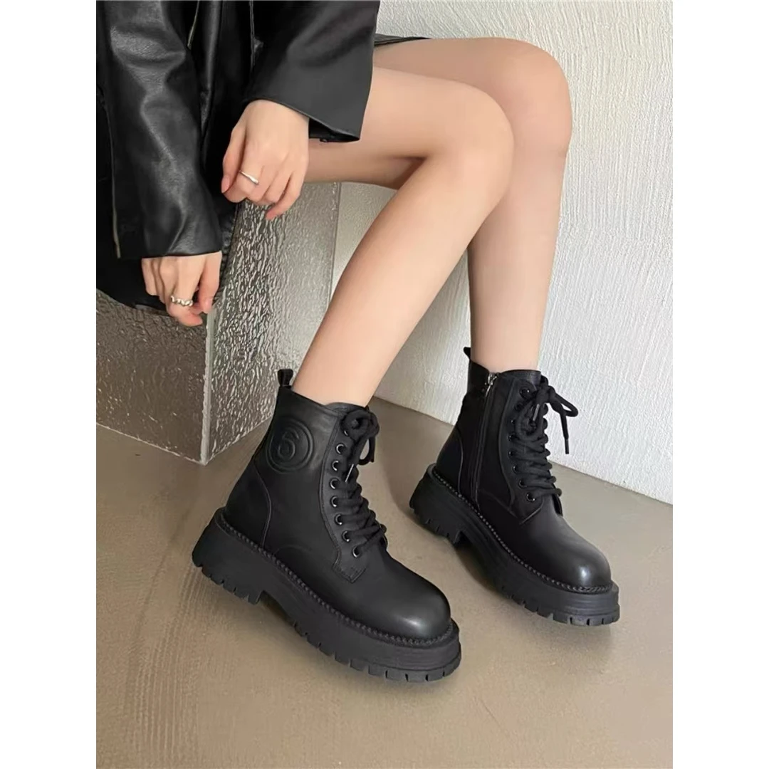 2024秋冬新款气质百搭潮流女款[二棉]马丁靴A/CC/1139-3
