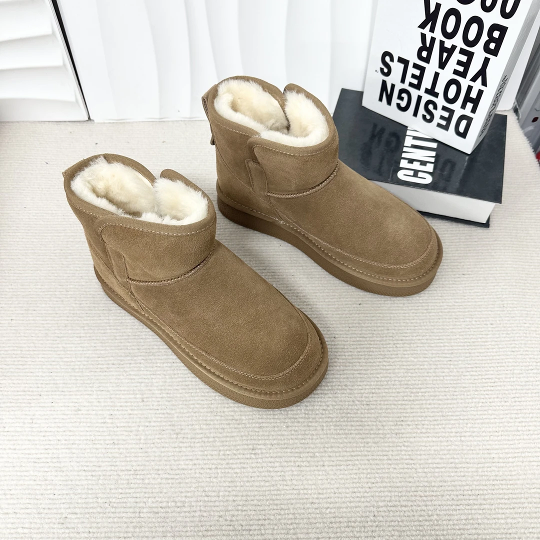 2024新款气质休闲百搭男士{羊毛}雪地靴A/XYLT/8119-2