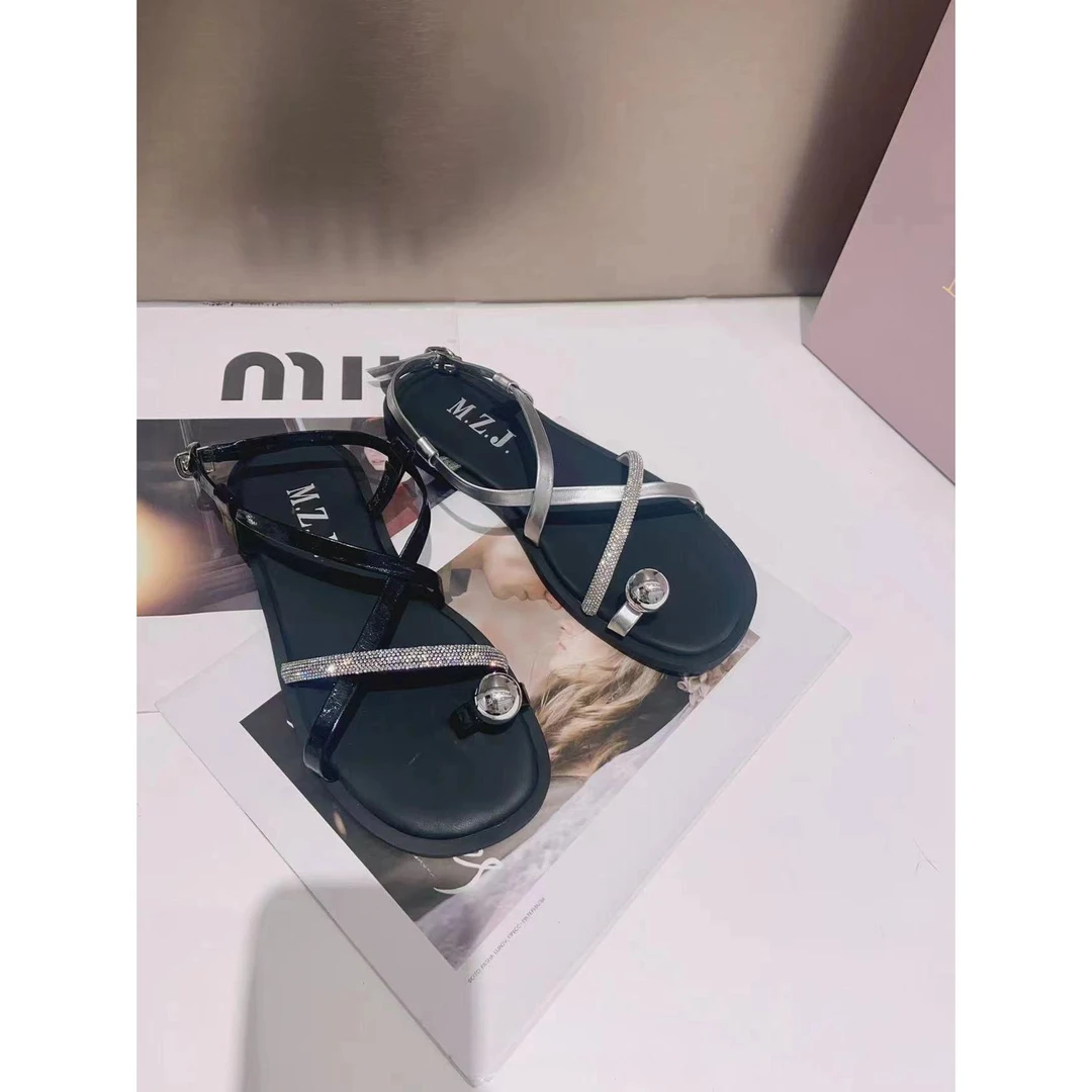 2024新款气质百搭潮流女款凉鞋/MZJ/9272-7