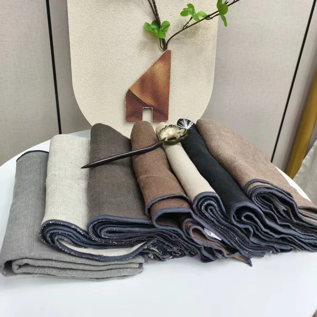 【外贸枕巾微瑕】汉麻高克重外贸尾单枕巾