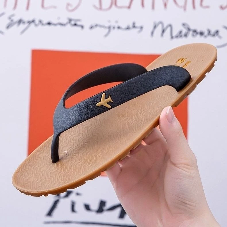 越南橡胶拖鞋防滑防臭耐磨个性人字拖凉鞋家居外穿夹脚男士凉拖鞋