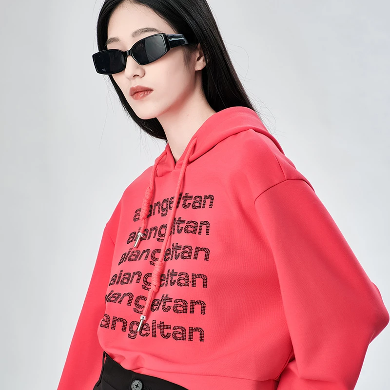 【黄蓉推荐】艾安琪AIANGEL针织长袖卫衣841303