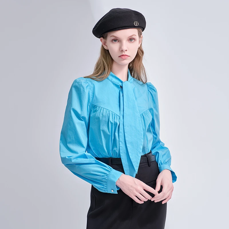 【小北专属】时尚长袖短款梭织上衣835260