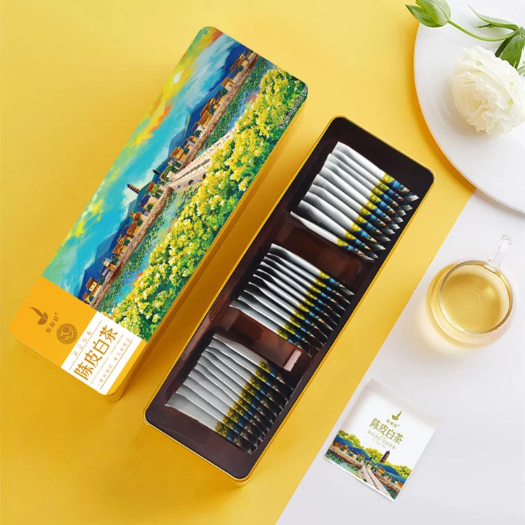 陈皮白茶小饼干茶150g