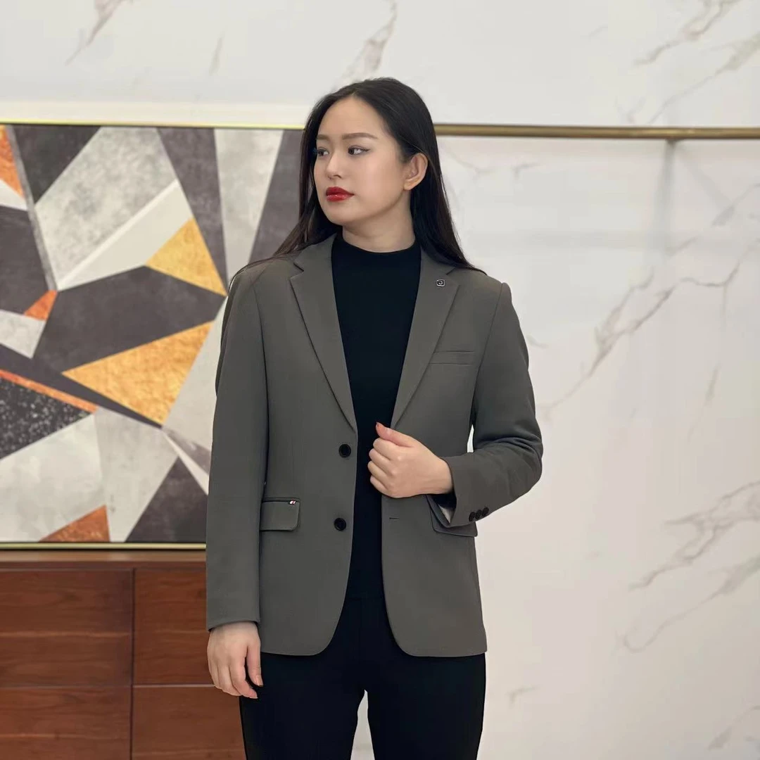 T&X/梯形男士早秋抗皱免熨简约休闲百搭显瘦西装西服外套0074