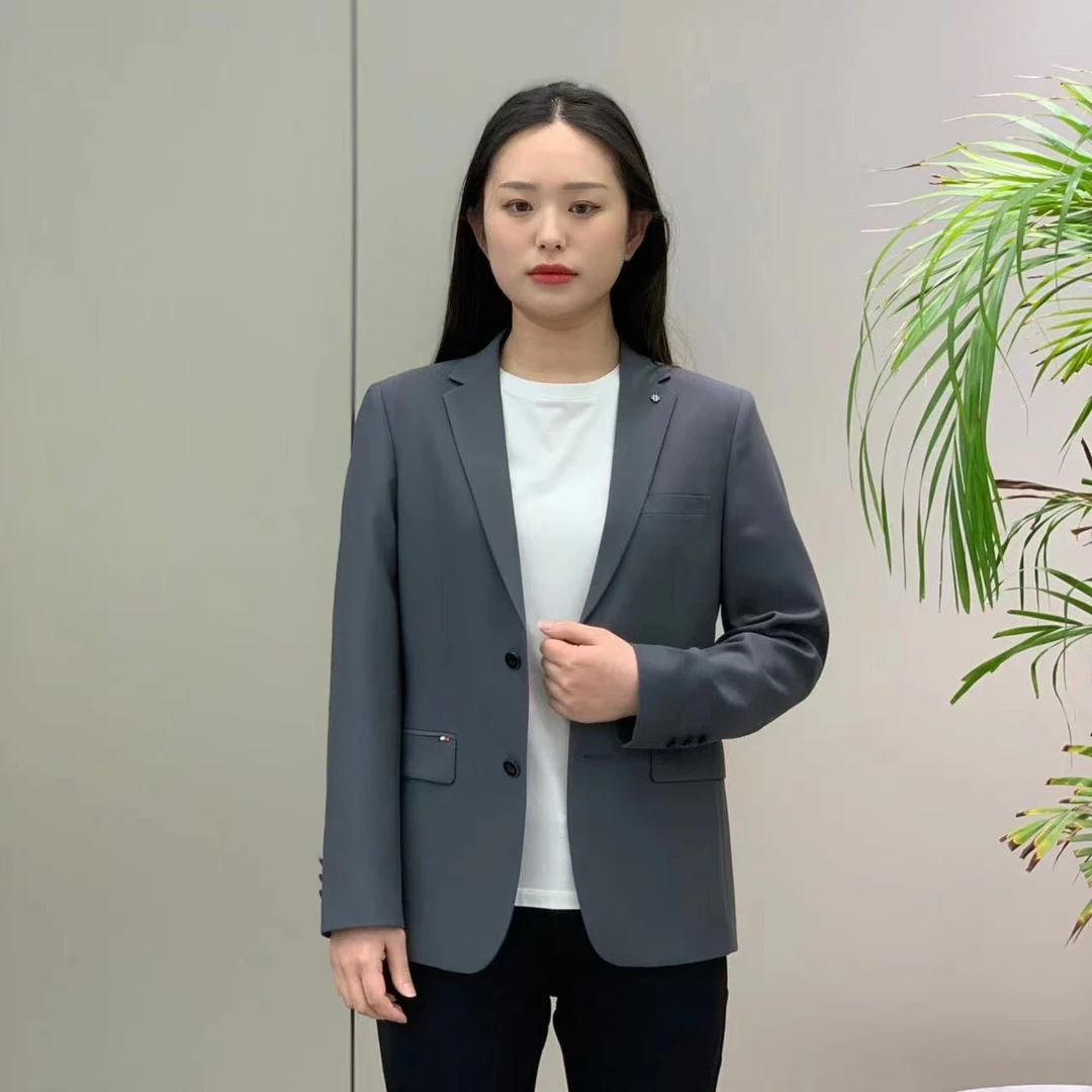 T&X/梯形2025男士春秋三色简约修身经典单西装（0017）（0016）