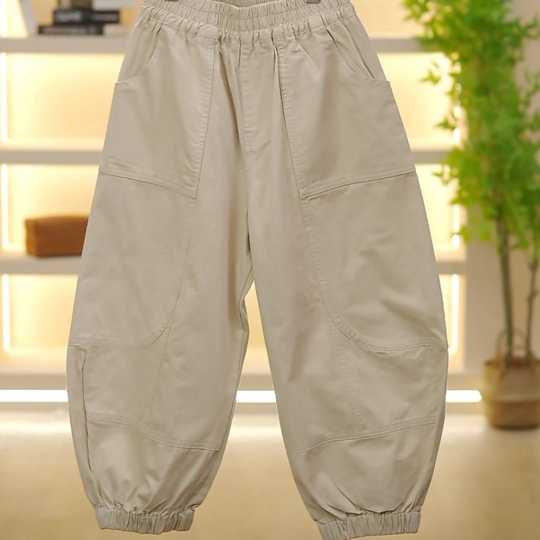 6891考拉棉布长裤