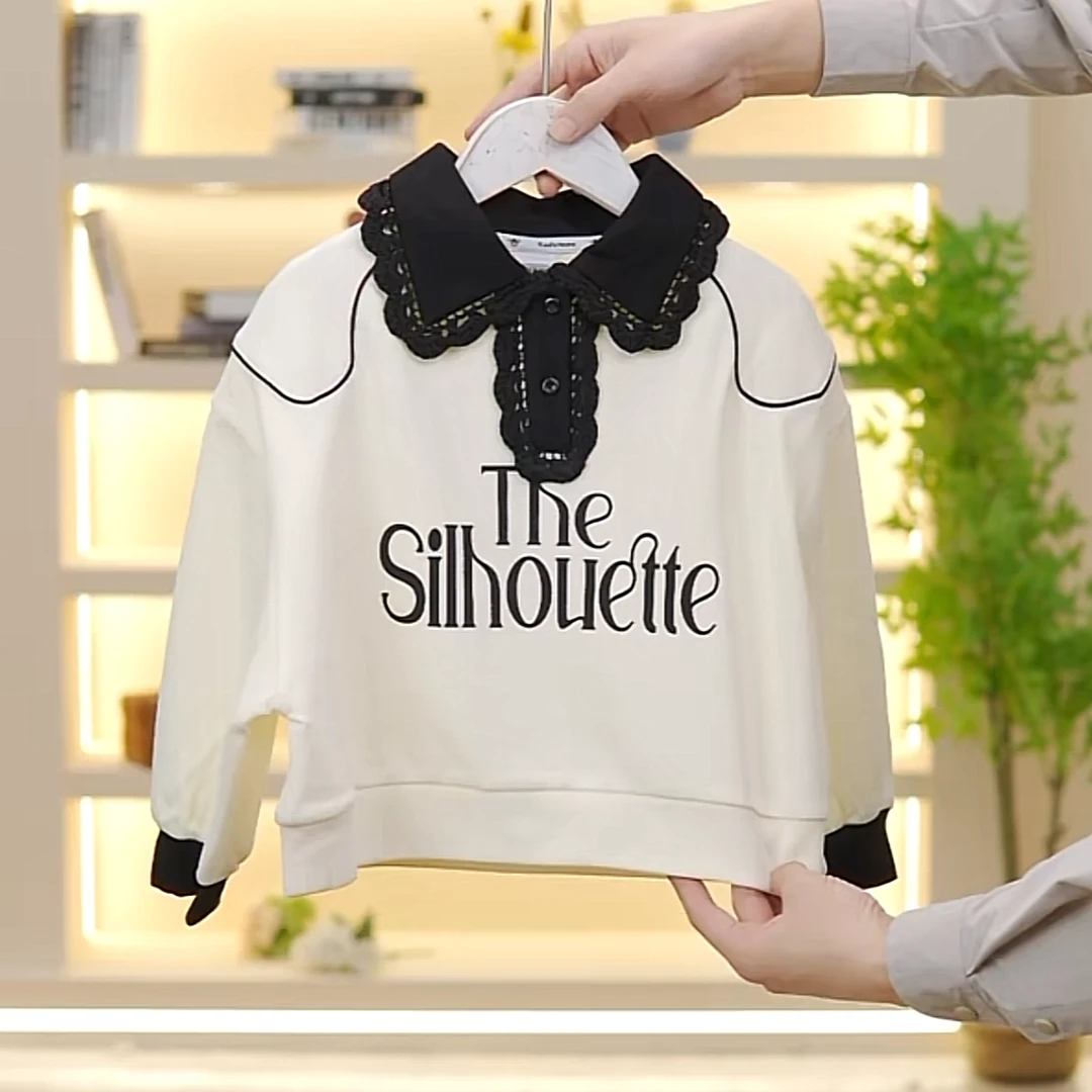 8112考拉小翻领卫衣