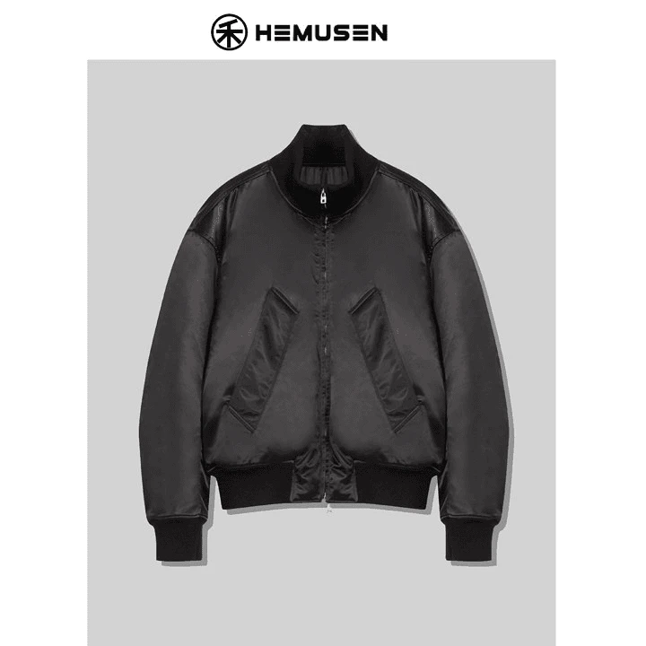 春秋新款男士宽松工装外套休闲美式复古爆款飞行员夹克2308M078