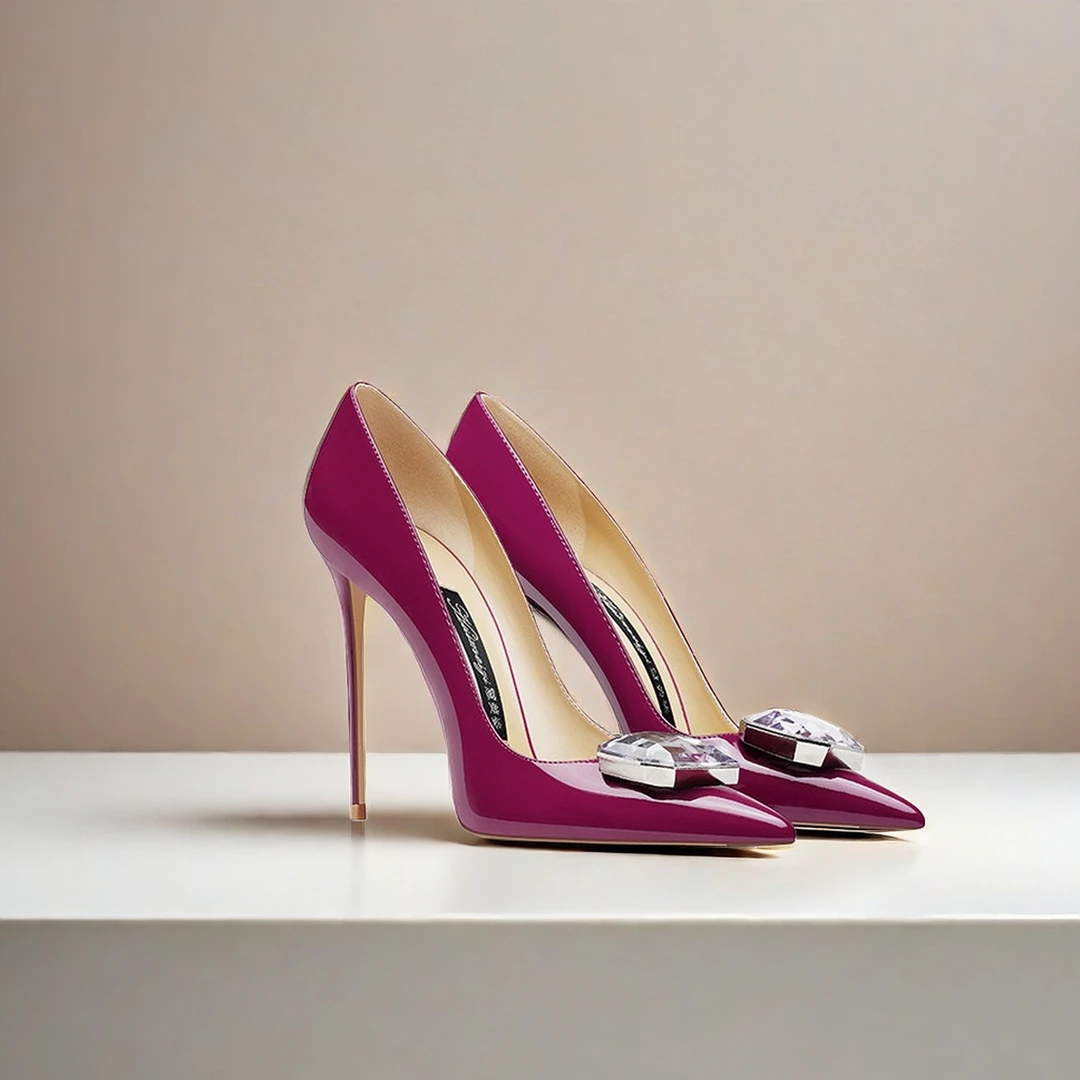 爆款高级感尖头细跟高跟鞋秋季新款女设计感小众气质时尚浅口单鞋