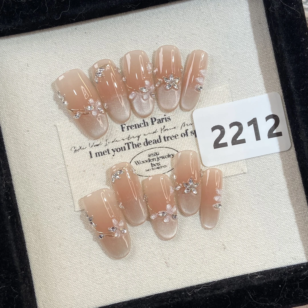 纯手工穿戴甲直播间下单有工具包2212