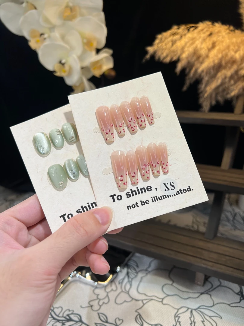 （901-979）轻奢纯手工穿戴甲 高级氛围感美甲