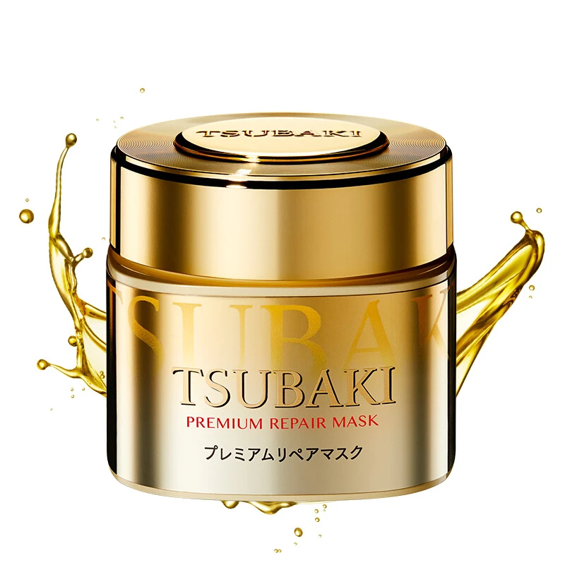 TSUBAKI/丝蓓绮臻护多效修护快速渗透发膜干枯毛躁丝滑