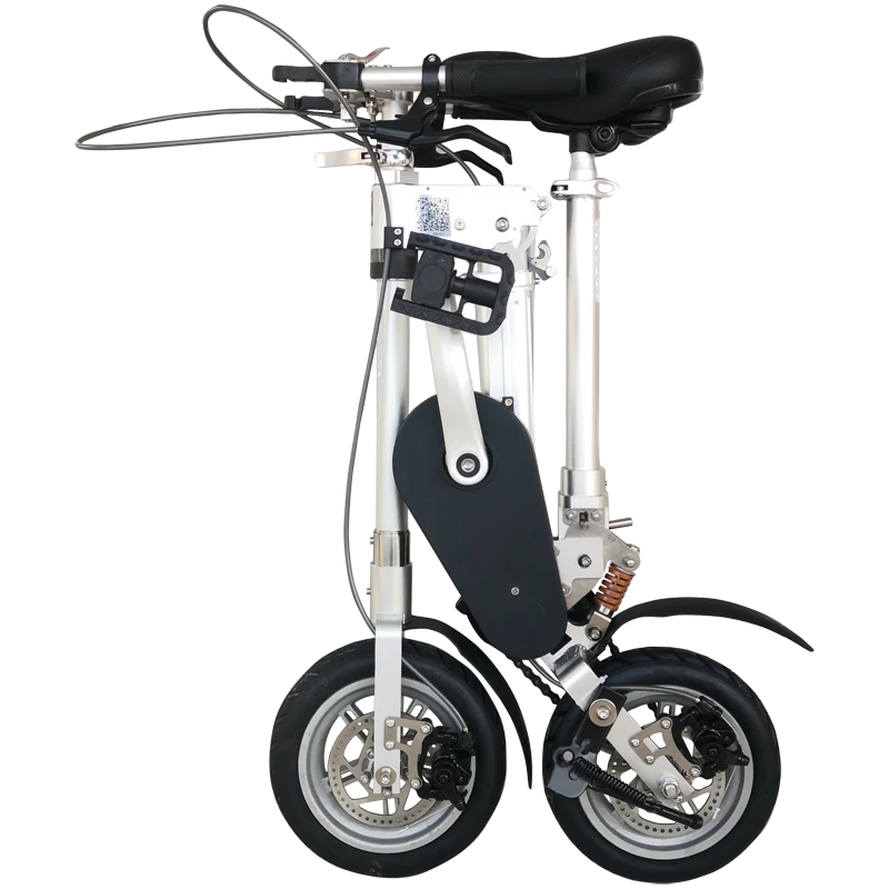 微折叠自行车YC易用款旅游代步可上高铁超小可推行碟刹前后避震铝