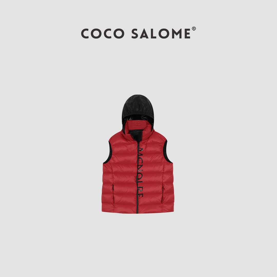 COCO SALOME⒁【门口马甲】冬季新国标90羽绒保暖羽绒服休闲马甲4615