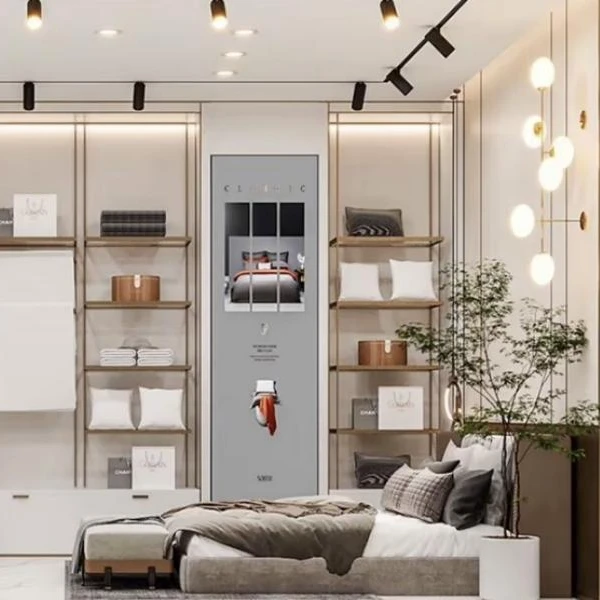 【秀色生活】千秋-烟墨粉-秋冬新品加厚磨毛  数码绣花全棉四件套