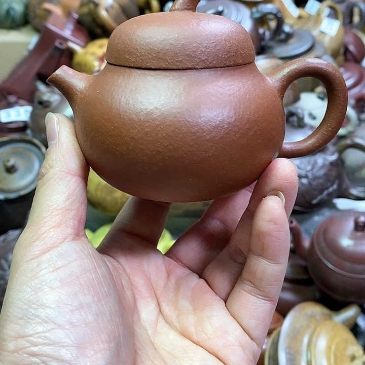 紫砂茶壶微瑕花泥