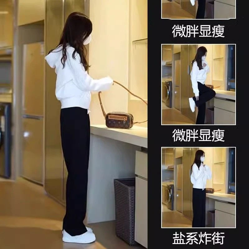 2025秋季新款今年流行时尚小个子搭配一整套洋气炸街卫衣两件套装