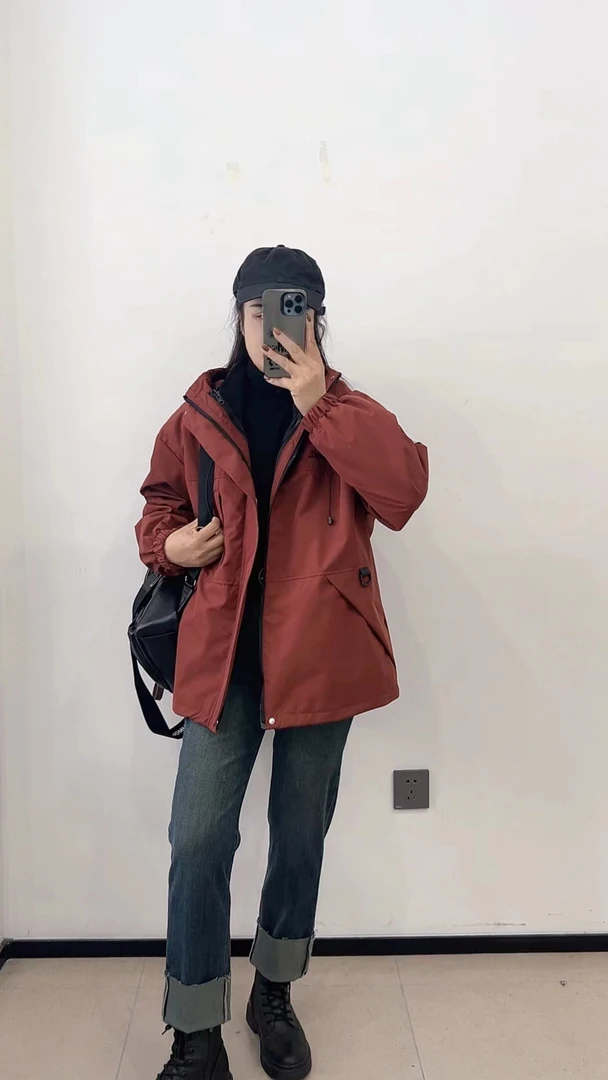 活里活面加绒冲锋衣