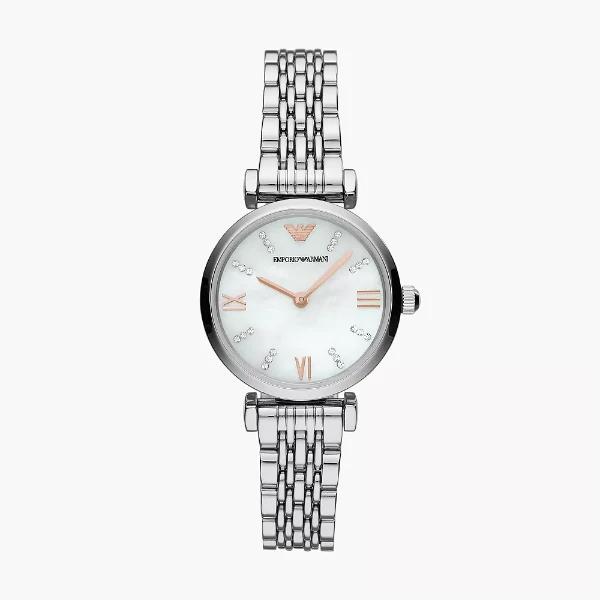 Emporio Armani/安普里奥·阿玛尼28mm女款石英表 拼色盘 AR11204