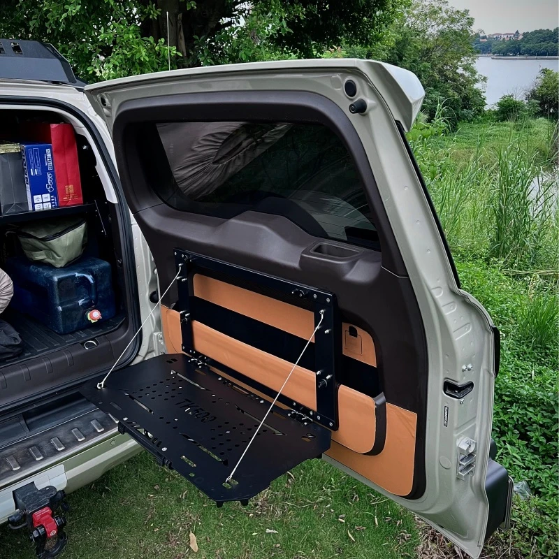 坦克500Hi4-T尾门置物架改装后备箱储物架二合一拓展架战术小桌板