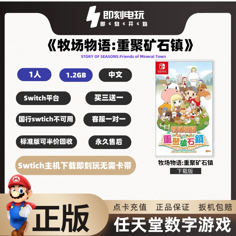 数字游戏：牧场物语:重聚矿石镇