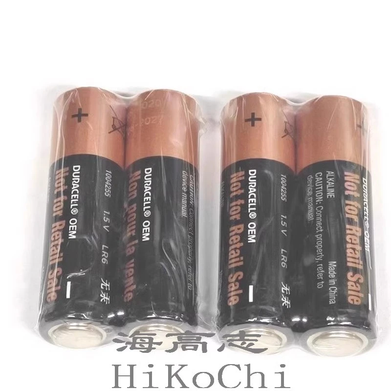 金JBW DURA CELL 5号AA型14500 LR6 1.5V 碱性电池1.5V 4节包邮
