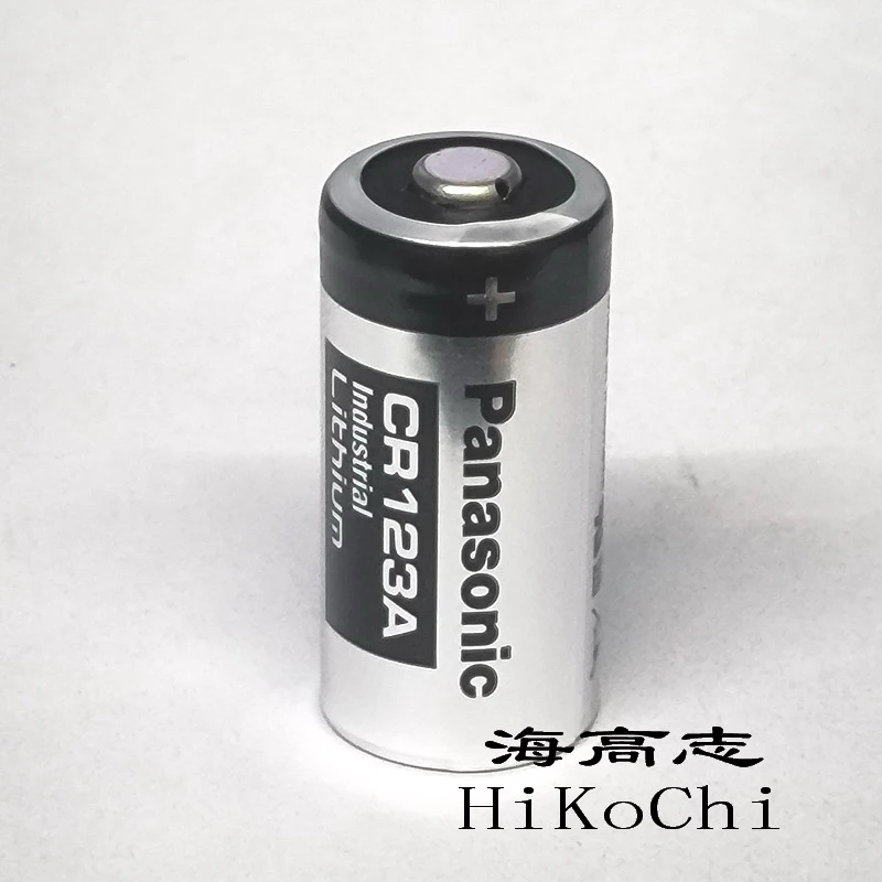 1节  PANA  松cr123a 123A 3V  lithium battery 一次电池