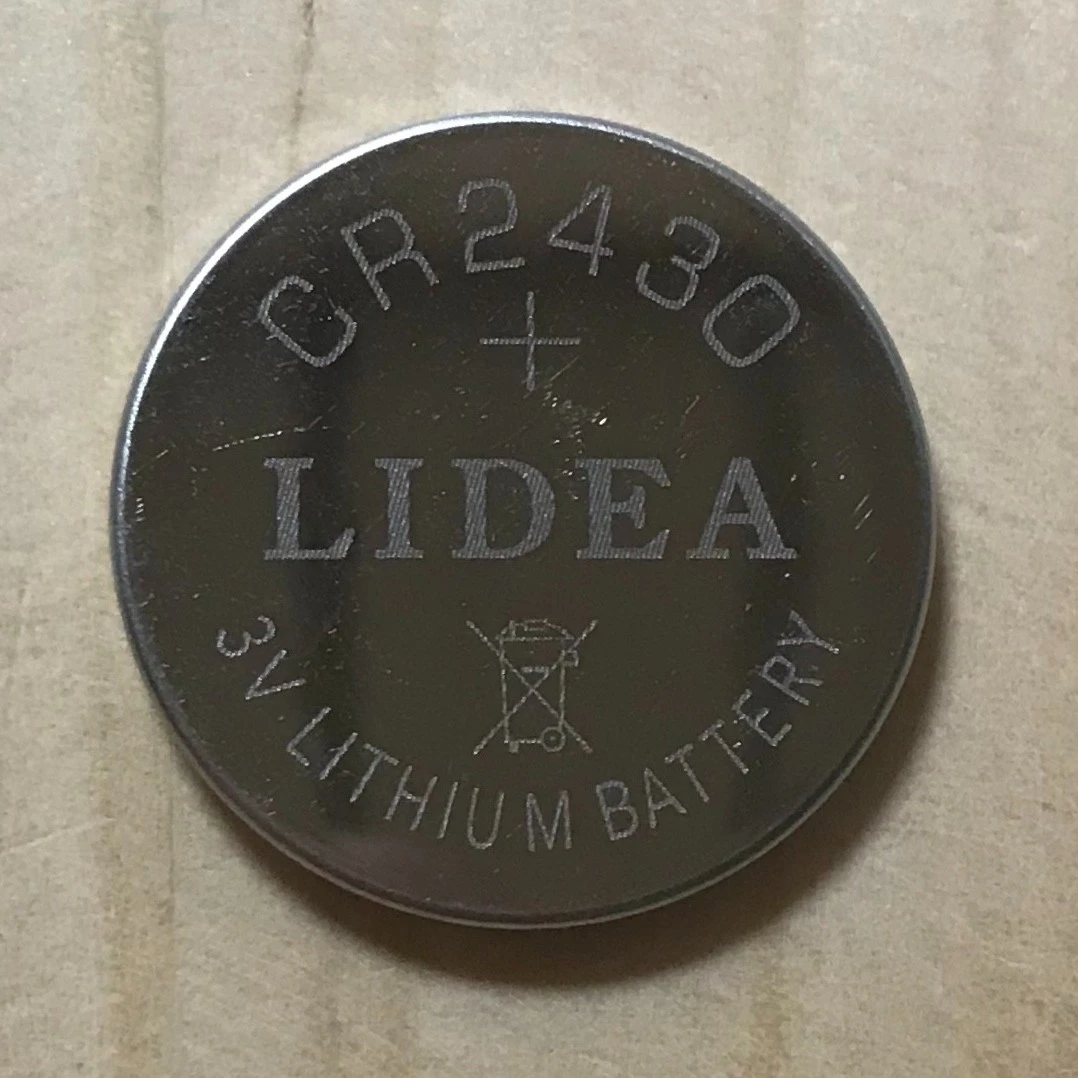 2粒 力电LIDEA纽扣电池 CR2430 3V lithium battery 包邮