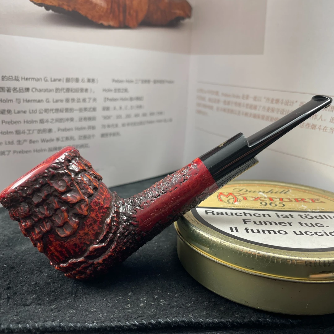 意大利1983年Capitello烛泪雕刻烟斗