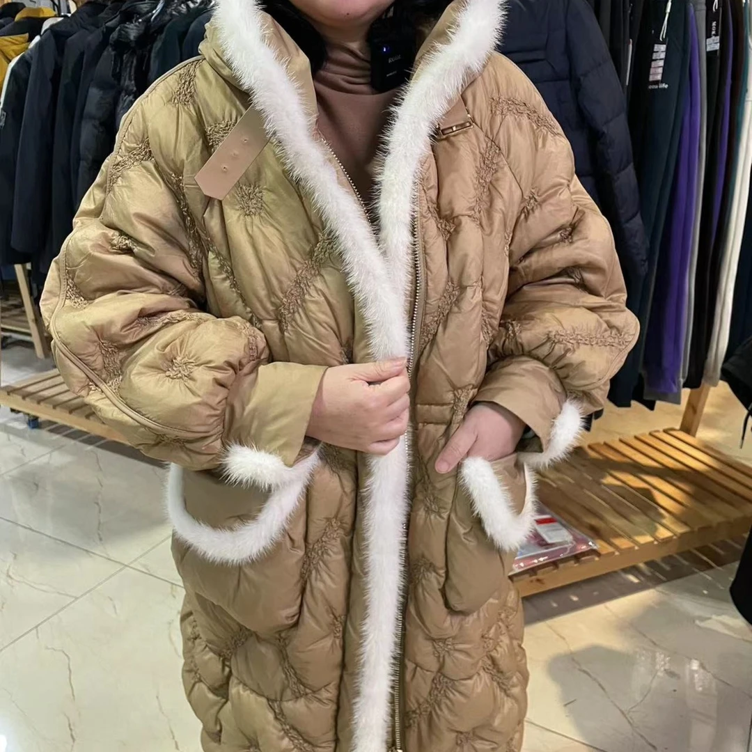 YZ03女款时尚高定羽绒服3332四组