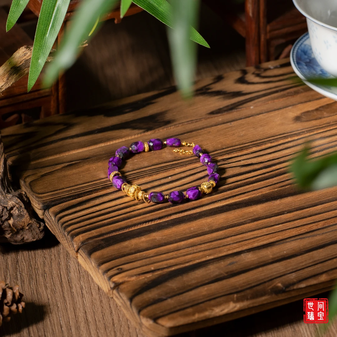 世间臻宝-千萌丨18K金高阶丝绒舒俱来手链/多样性发/P3366/0/