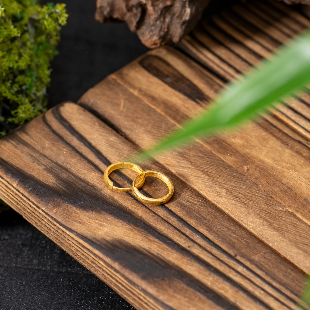 世间臻宝-18K金万能耳扣/发一对/多样性发/P609