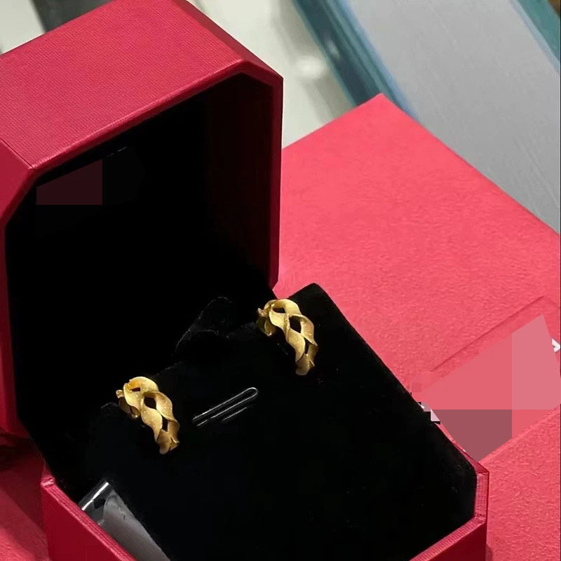 钛钢耳饰 麦穗耳扣麦穗耳环9字针耳钉ins 小众气质耳坠女耳饰