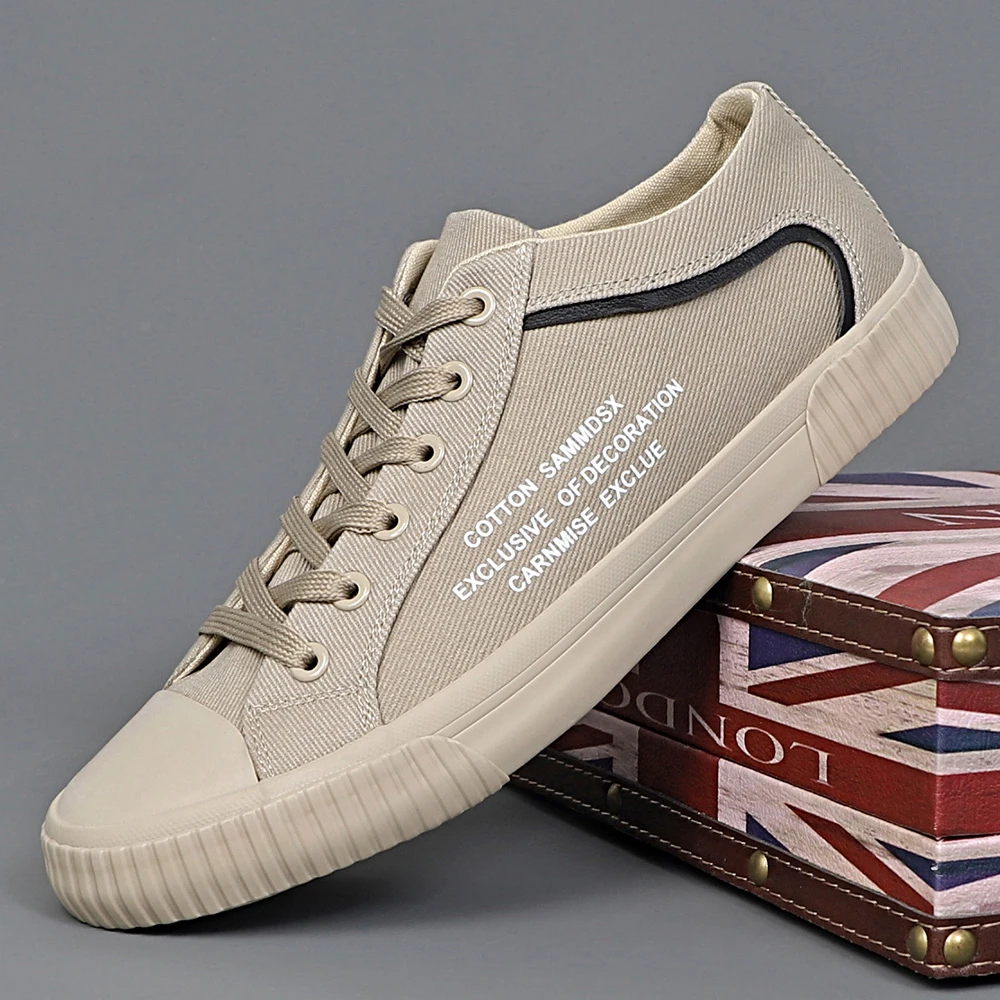 baoda/宝达秋季新款男士休闲帆布鞋时尚老北京百搭潮鞋软鞋#017