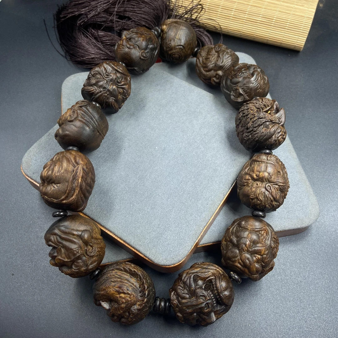 【从头再来】LGNY159 海南沉香十二生肖手持（多样性发货）