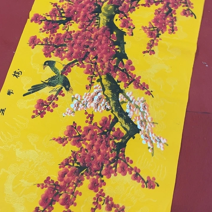 国画作品多次参加国内外