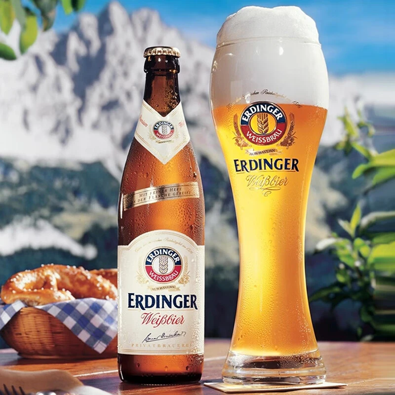 爱尔丁格Erdinger白啤  500ml/瓶  12支整箱
