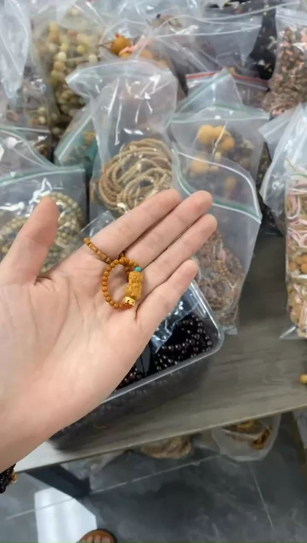 【闪购商品】橄榄核手串橄榄核度母戒指