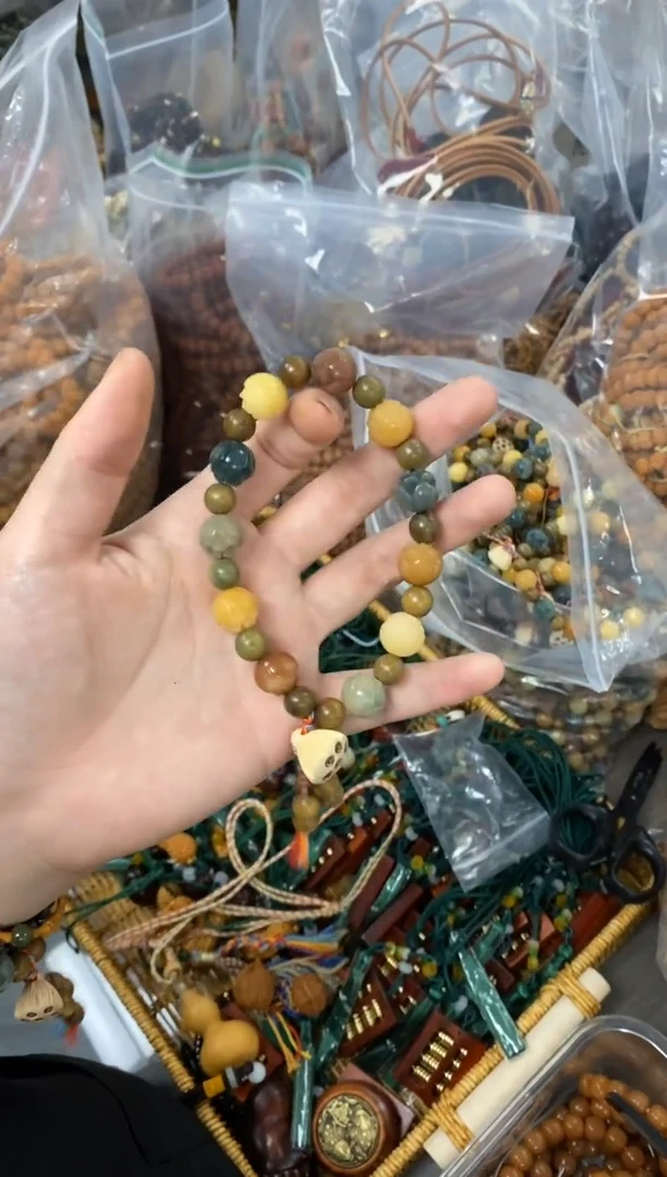 【闪购商品】菩提根/象牙果手串多宝莲花莲蓬[多样发]