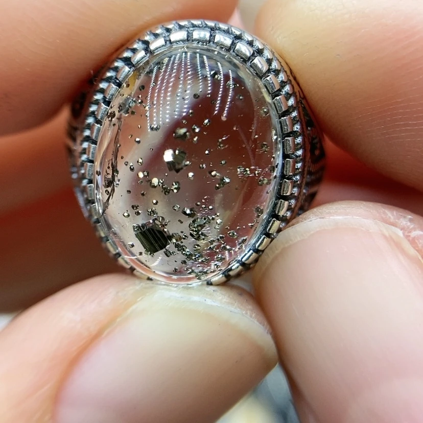 【闪购商品】水晶戒指银S925镶嵌一****起