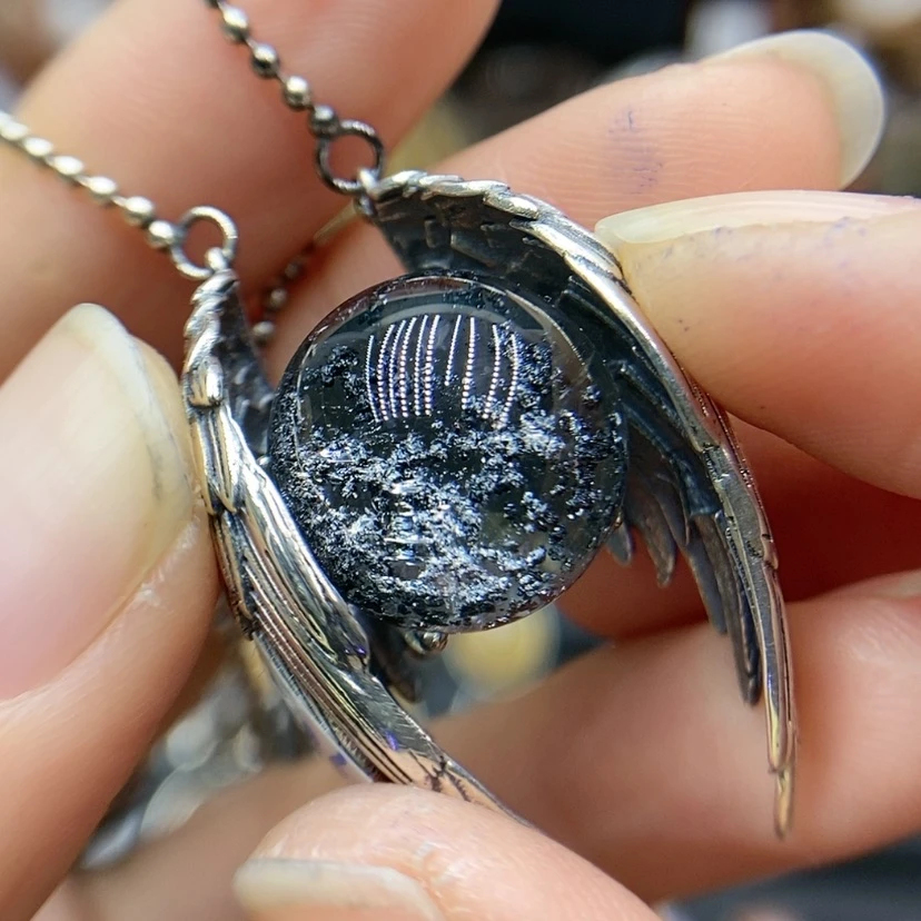 【闪购商品】水晶项链银S925镶嵌党*