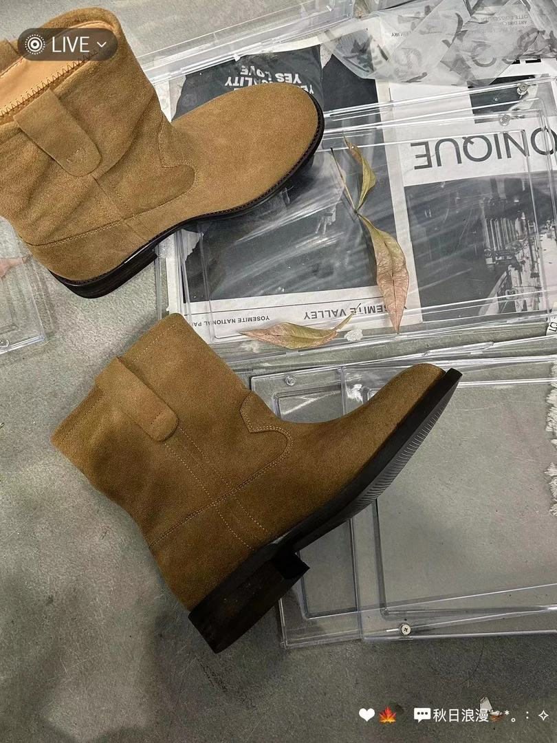 微瑕韩系大东门 秋冬短靴气质百搭百搭时尚女款