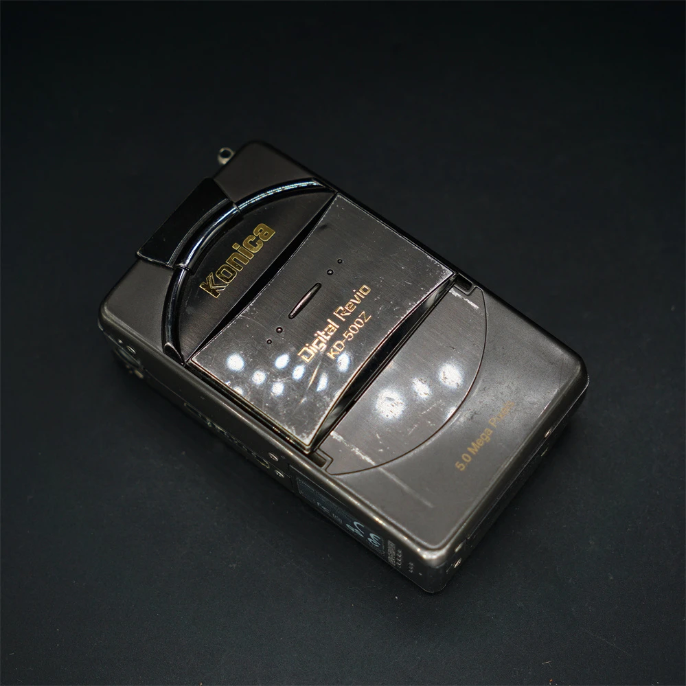 9新  柯尼卡kd-500z 530w/3倍 配件全 屏幕瑕/不影响出图 复古CCD