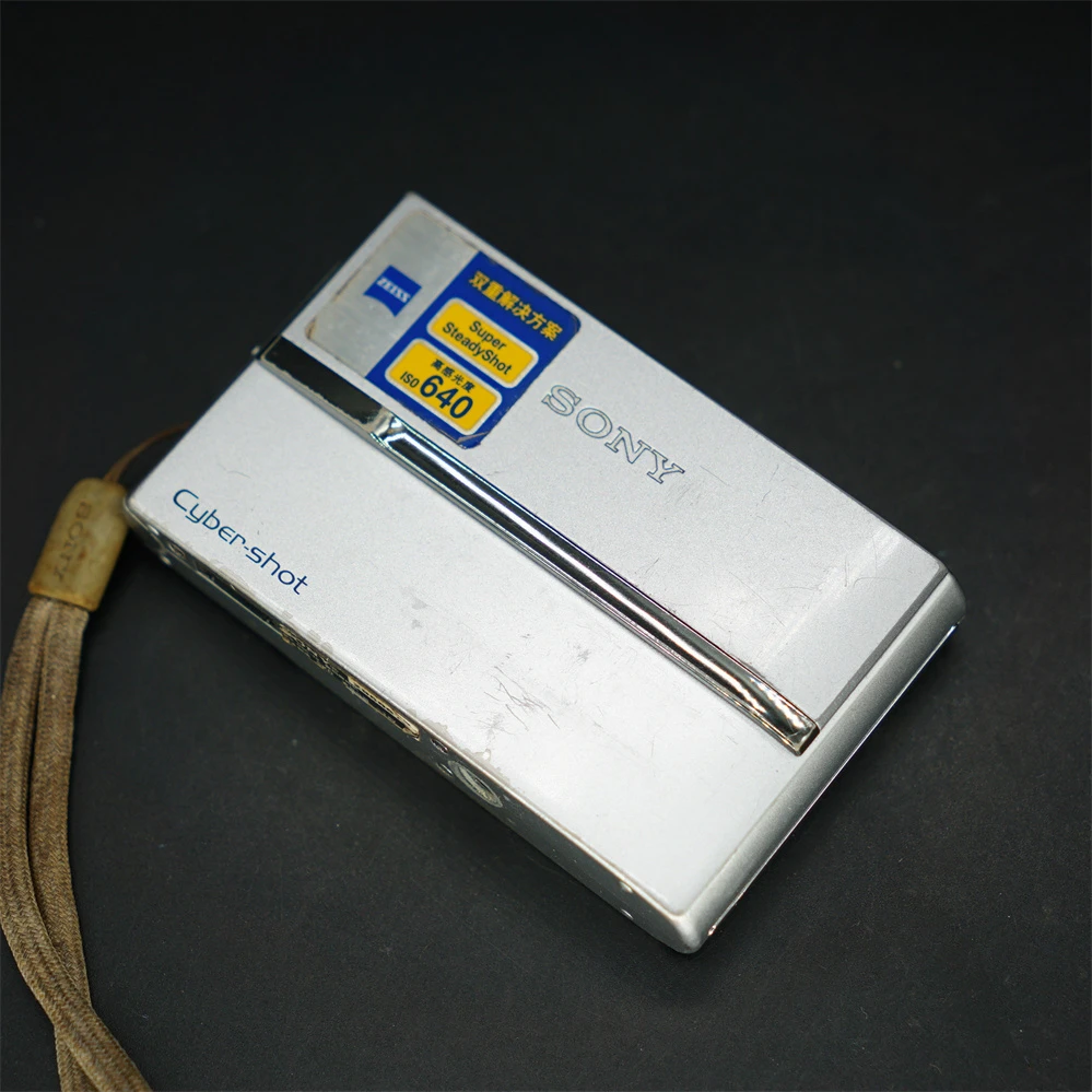 9新 Sony/索尼 T9 600w/3倍 色彩感优秀 配件齐全 复古CCD